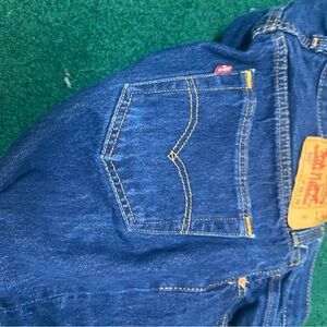 Levi's Deep Blue Relaxed Jeans